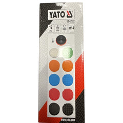 Yato Γυαλιστικά Αλοιφαδόρου Σετ 12Τμχ Φ150/Μ14 YT-47932