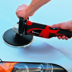 einhell cc-po 1100/1e περιστροφικος αλοιφαδορος 1100w με ρυθμιση στροφων(+δωρο πανι μικροινων αξιας 6€)