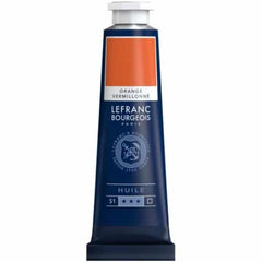 lefranc & bourgeois 40ml fine λαδι 697 vermillion orang