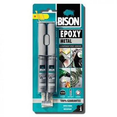 ΚΟΛΛΑ ΕΠΟΞΙΚΗ BISON EPOXY SYRINGE METAL 24ML