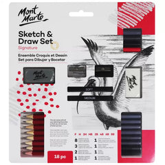 mont marte set σχεδιου 18 τμχ   monn0039 ean: 9328577012235