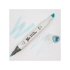 mont art marker διπλης μυτης b6 ice blue  mort0143 ean: 9328577012808