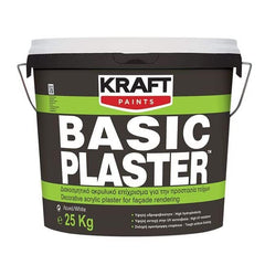 ΑΚΡΥΛΙΚΟ ΕΠΙΧΡΙΣΜΑ BASIC PLASTER 25KG ΛΕΥΚΟ