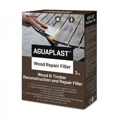 aguaplast wood repair filler στοκος επισκευης ξυλου 1kg beissier