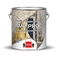 damp proof  στεγανωτικο δομικων επιφανειων βασεως διαλυτη berling 0,6l