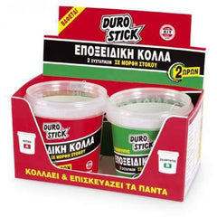 ΕΠΟΞΕΙΔΙΚΗ ΚΟΛΛΑ 2 ΣΥΣΤΑΤΙΚΩΝ 2 ΩΡΩΝ DUROSTICK 400GR