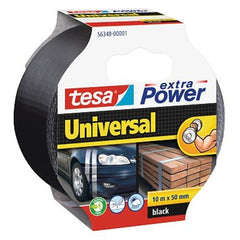 ΥΦΑΣΜΑΤΙΝΗ ΤΑΙΝΙΑ TESA® EXTRA POWER UNIVERSAL 50mmX10m ΜΑΥΡΗ