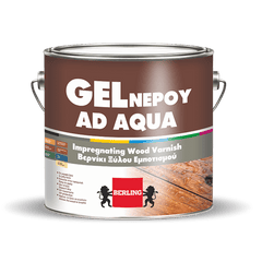 gel aqua βερνικι εμποτισμου υδατοδιαλυτο σε διαφορες αποχρωσεις berling 750ml