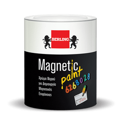magnetic paint υδατοδιαλυτο χρωμα δημιουργιας μαγνητικων επιφανειων 750ml berling