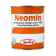 neomin αντισκωριακο ασταρι μινιου 100%(μολυβδου) χρωτεχ