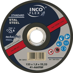 ΔΙΣΚΟΣ ΚΟΠΗΣ ΣΙΔΗΡΟΥ INCO FLEX PRO 125Χ2.5Χ22.23