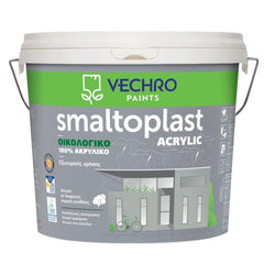 SMALTOPLAST 100% ΑΚΡΥΛΙΚΟ ΟΙΚΟΛΟΓΙΚΟ ΧΡΩΜΑ ΕΞΩΤΕΡΙΚΩΝ ΕΠΙΦΑΝΕΙΩΝ VECHRO