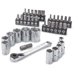 STANLEY ΚΑΣΕΤΙΝΑ ΚΑΡΥΔΑΚΙΑ 1/4" ΕΞΑΓΩΝΑ 37ΤΕΜ ΝΟ 5,5-14ΜΜ ΚΑΙ ΜΥΤΕΣ 25ΤΕΜ