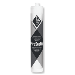 fireseal w σφραγιστικο υψηλης θερμοκρασιας μαυρη 280ml